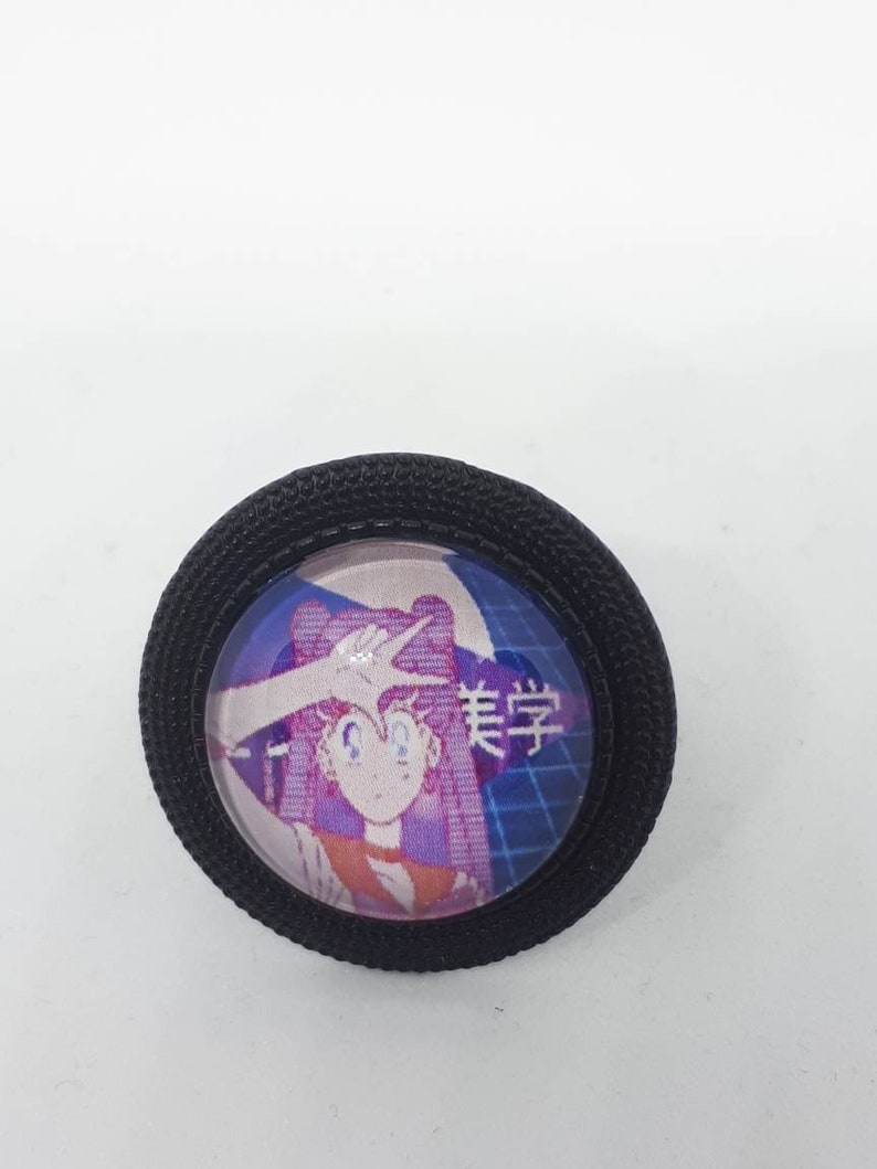 Sailor Moon Vaporwave Ring Sailor Moon Adjustable Ring Sailor Moon Ring