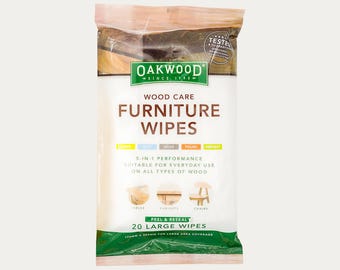 Oakwood Wood Care Furniture Wipe（20pack）