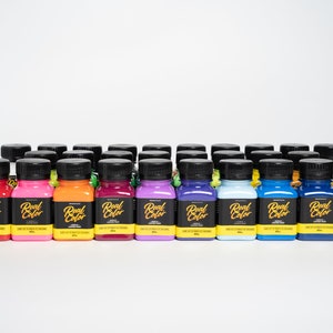 Real Color Acrylic Leather Paint