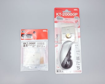 Japan Nt Cutter KT-2000GP Leather Knife / BKT-300P Spare Blade