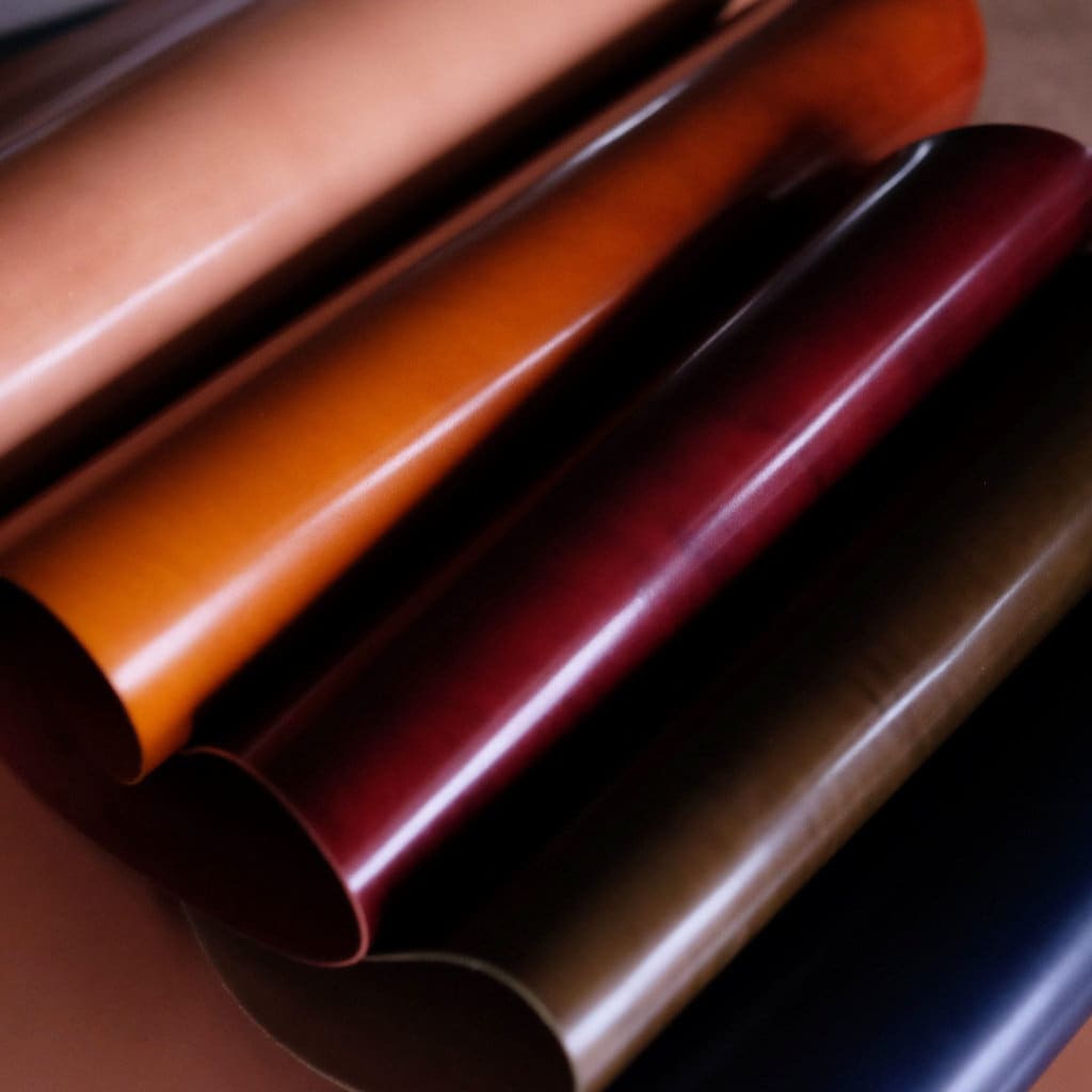 Leather Hide,  Japanese Shinki Hikaku Cordovan, Shell Cordovan Leather Horsehide, DIY Leather Material