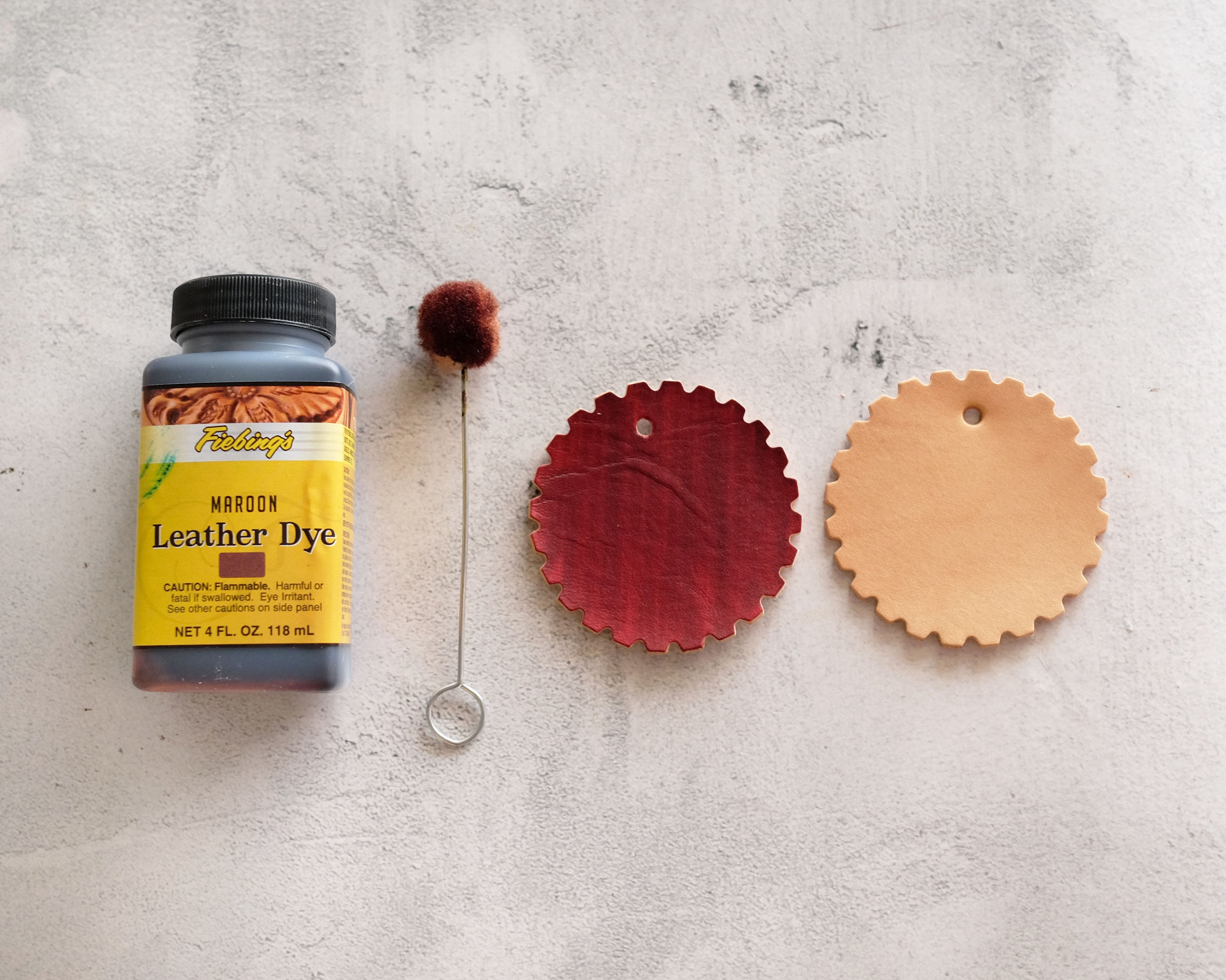Fiebings 2024 leather dye
