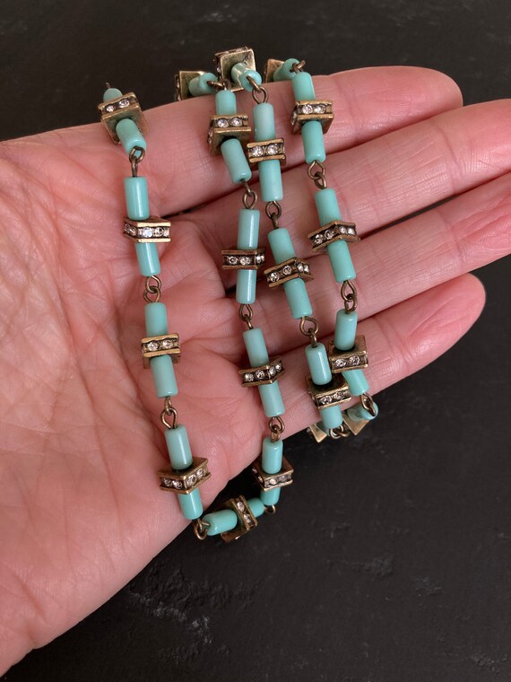 J crew hotsell turquoise necklace
