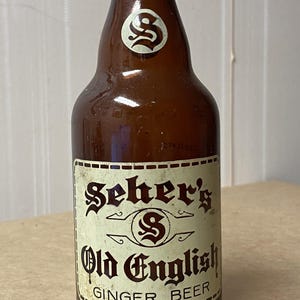 A Vintage Soda Pop Bottle - Seber&#39;s Root Beer, Lorain, Ohio - 10 Oz