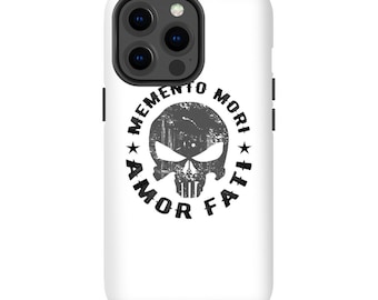 Amor Fati | Memento Mori | Tough Phone Cases | Iphone Case | Samsung Galaxy Case | Stoic | Stoicism | Motivational
