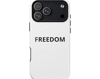 Freedom Patriotic MagSafe® tough case for iPhone® | Charlie Kirk