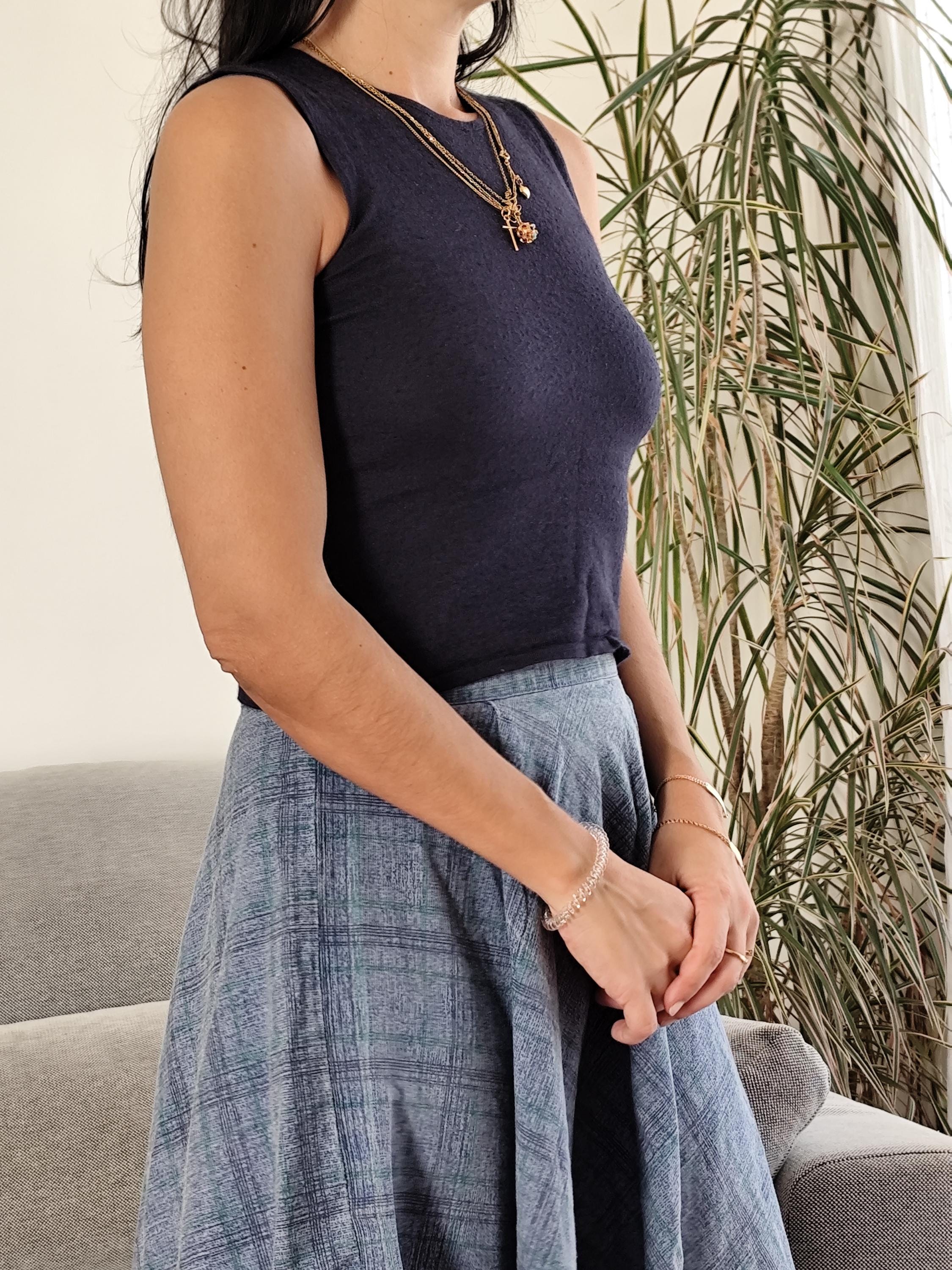 Vintage RALPH LAUREN Silk Cashmere Knit Top, 90s Black Label - Etsy
