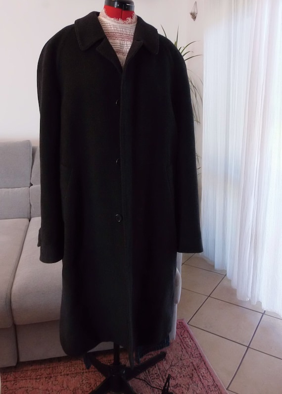 ジャケット・アウター Vintage Yves Saint Laurent wool coat Vintage Yves Saint Laurent 100% Wool Grey Overcoat / 90's