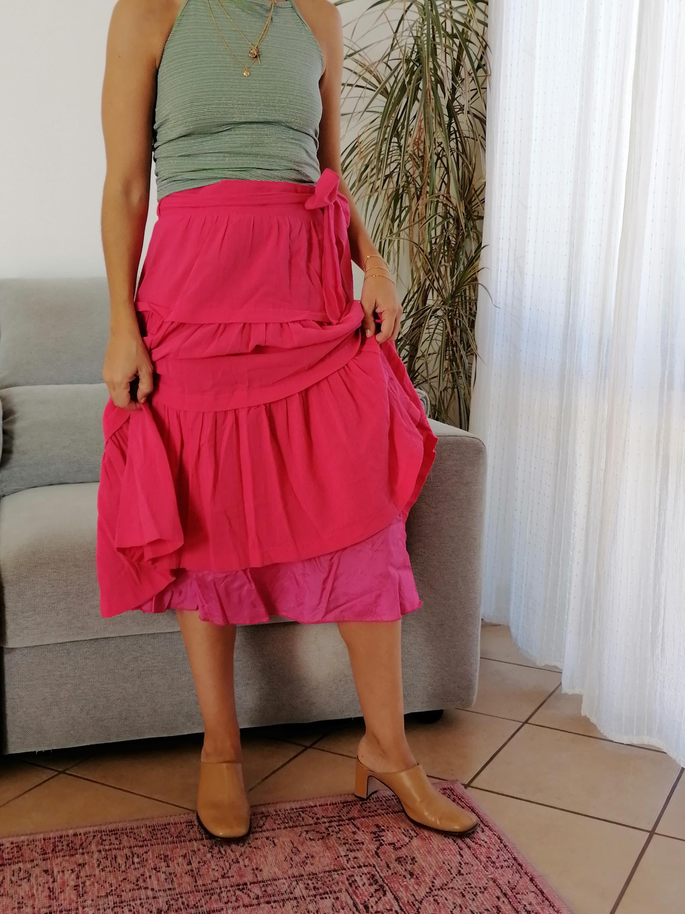 Jupe Plissée À Carreaux pour Femmes, Mini Jupe-Culotte À Carreaux, Taille Haute, Ligne A, Été