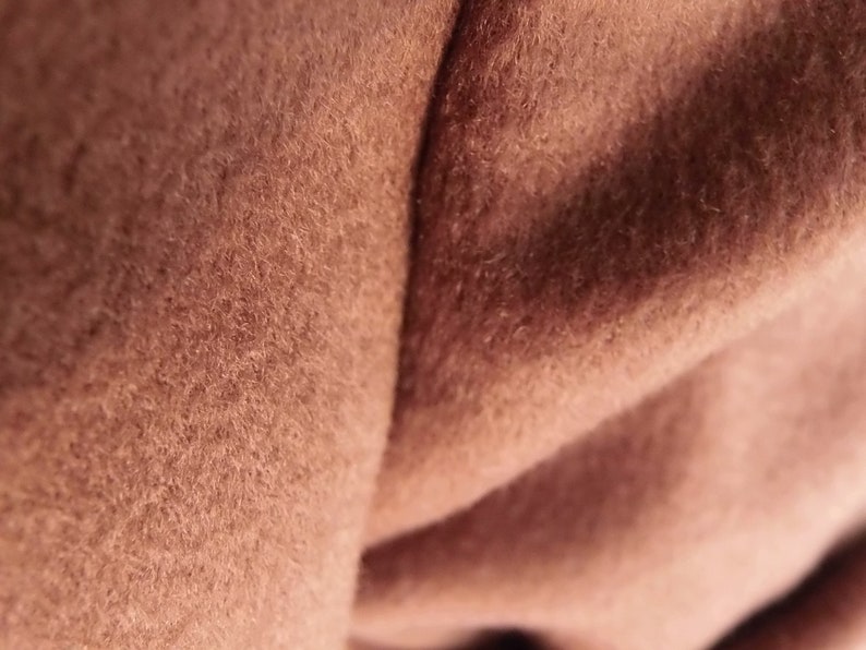 blazer camel classique en cachemire et laine vintage / veste manteau marron essentiel des années 90 image 9