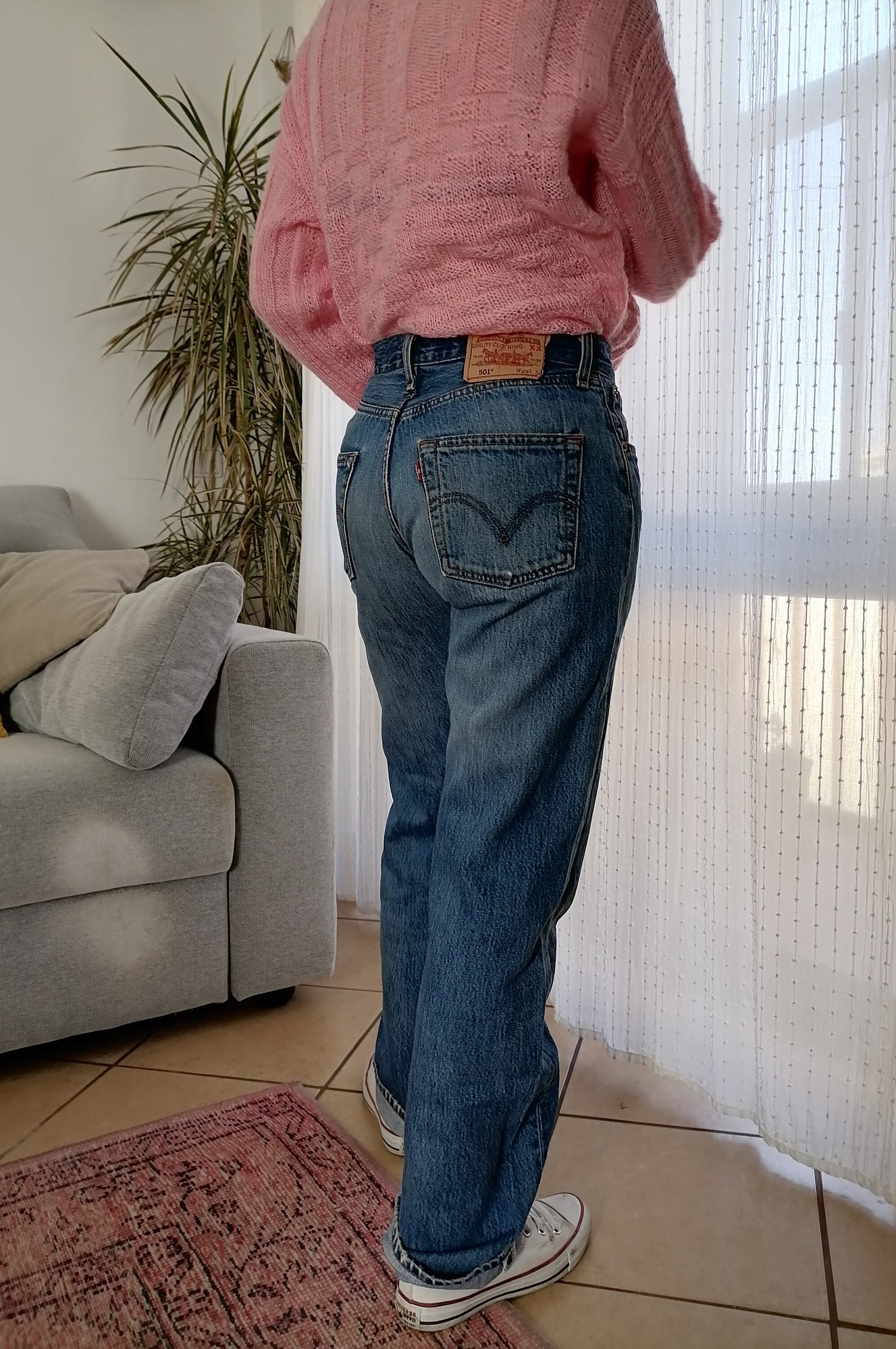 ヴィンテージ リーバイス 501 デニムパンツ w28 / 90年代 ブルー 
