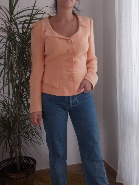 Vintage 100% silk ESCADA COUTURE blazer/ Vintage s