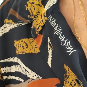 Vintage Yves Saint Laurent Shirt - Etsy