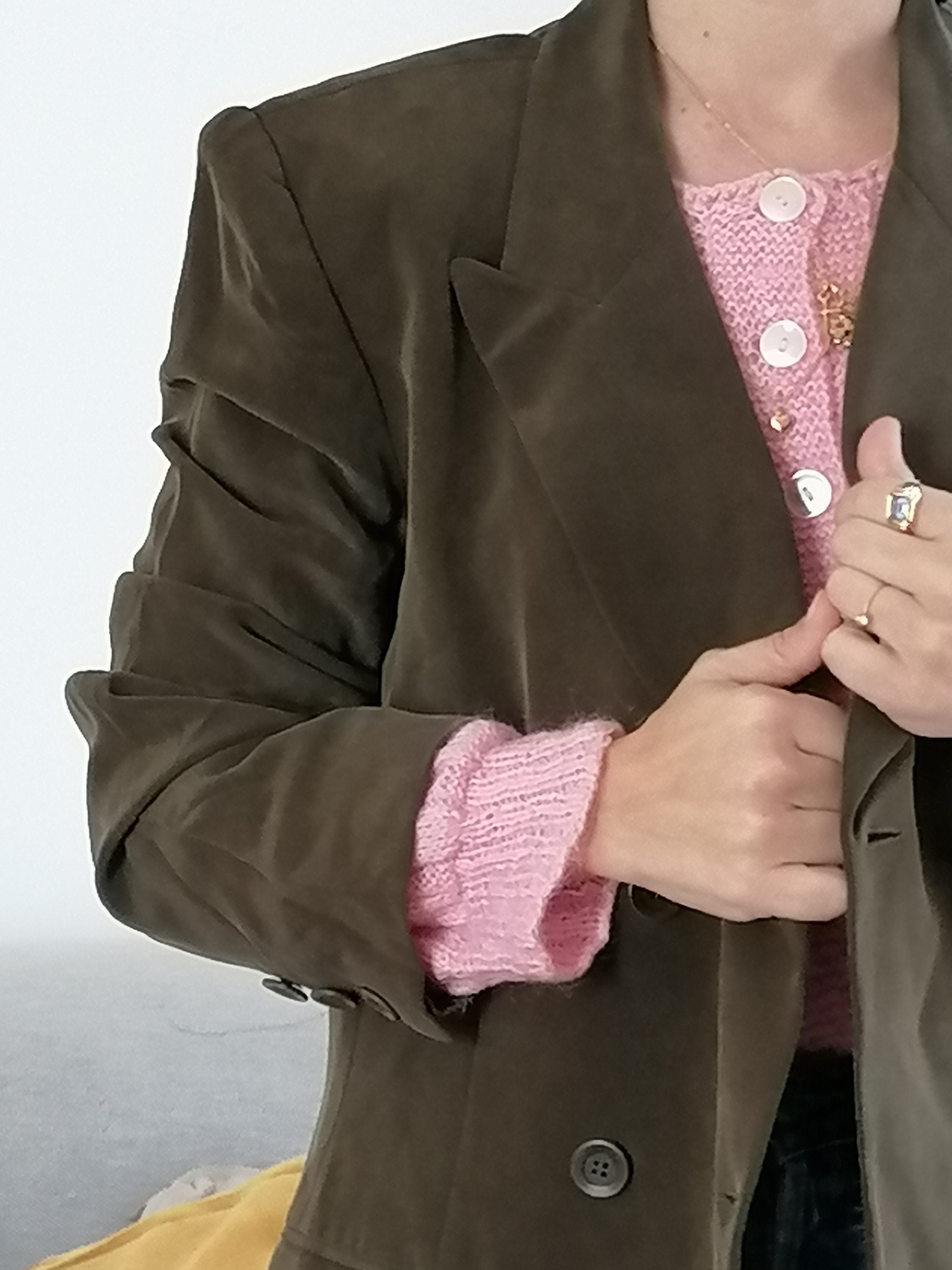 JONES NEW YORK ダッフルコート 緑色 Petite il_1080xN.5755778842_n7eq.jpg