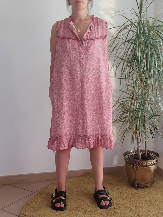 Vintage CAROLINA HERRERA 100 Silk Dress Vintage CH Silk Mini