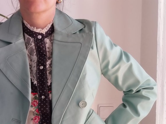 Blazer vert pastel hotsell