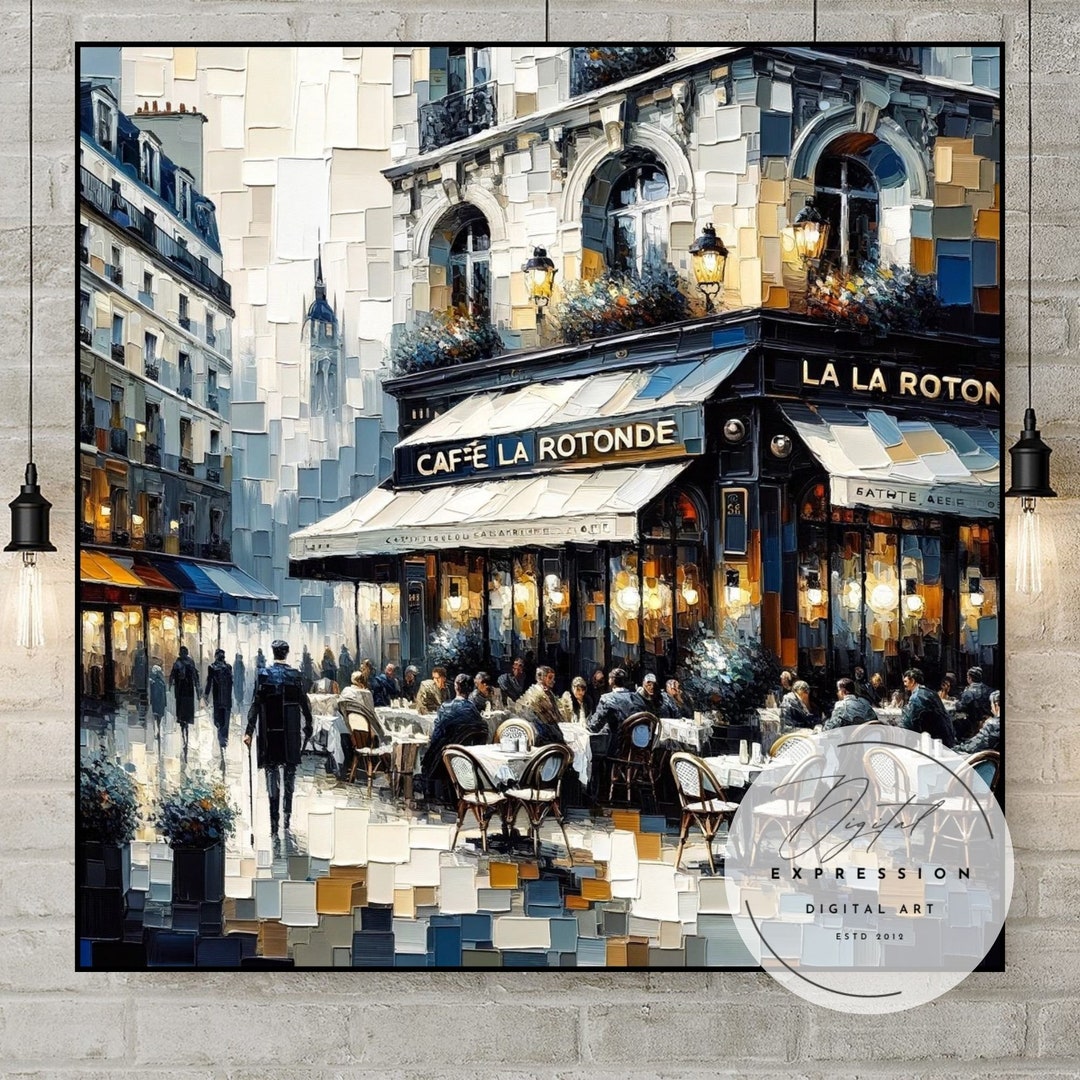 Paris Photography Cafe La Rotonde , Paris Photo, Famous Parisian Cafe