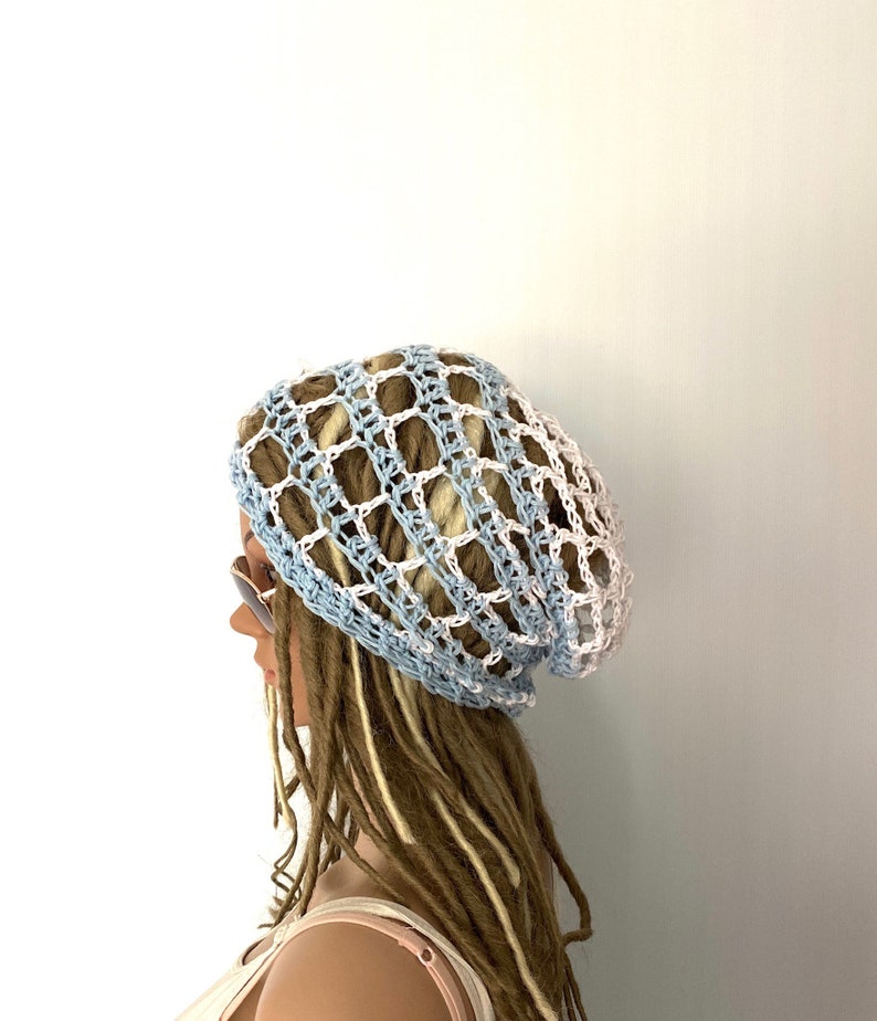 Instant Download Hat PDF Slouch Summer Crochet Beanie Pattern, Digital ...