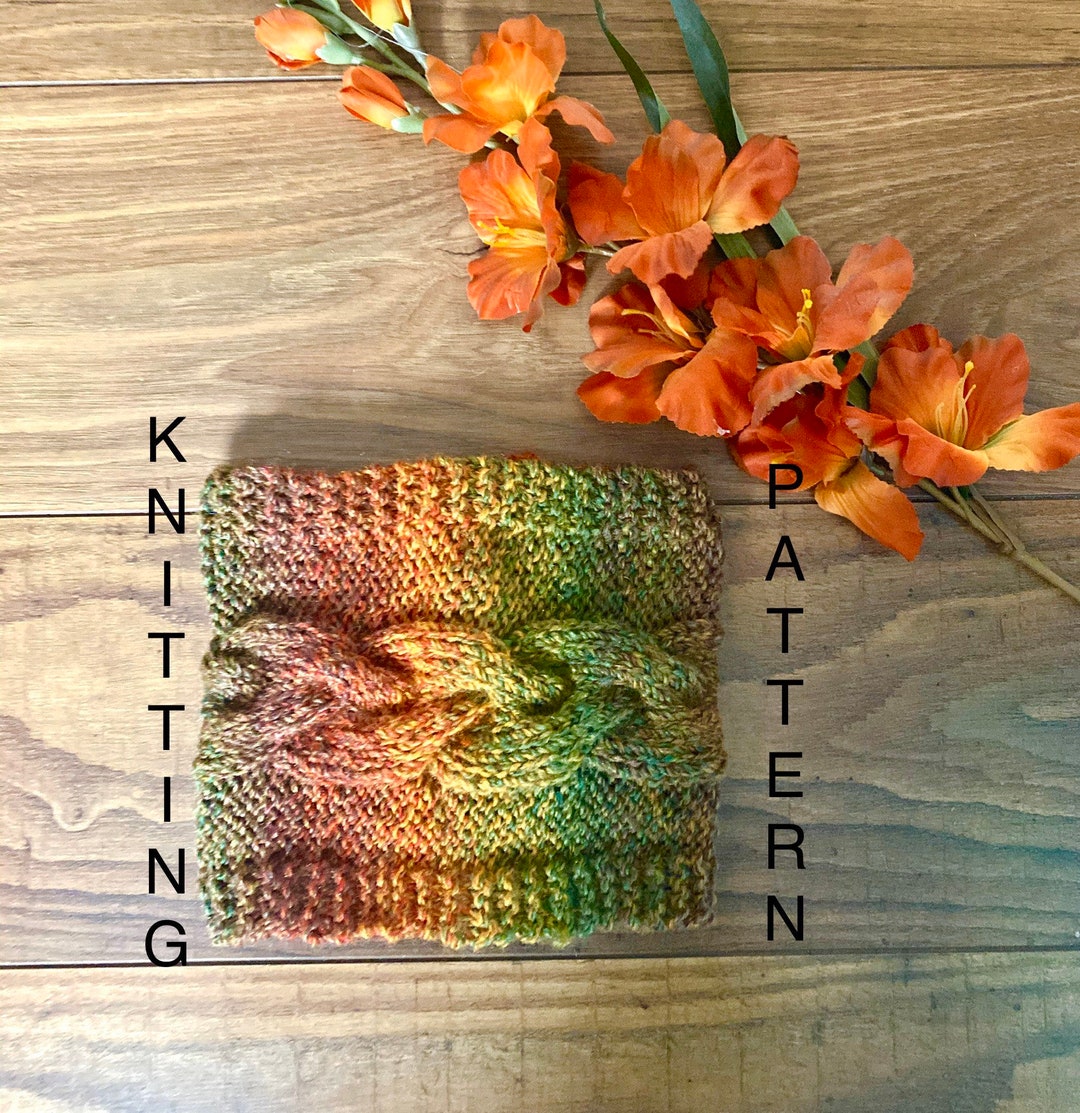 Ireland Patterns Knitting Pattern Cowl, Cables Irish Knit Cowl, Pdf Knit Aran Patterns ...