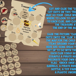PRINTABLE Pirate Treasure Hunt Clues Scavenger Hunt Clues Birthday PRINTABLE Pirate Treasure Hunt Clues Scavenger Hunt Clues Birthday