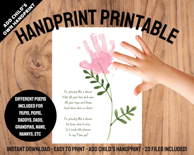 Handprint Printable