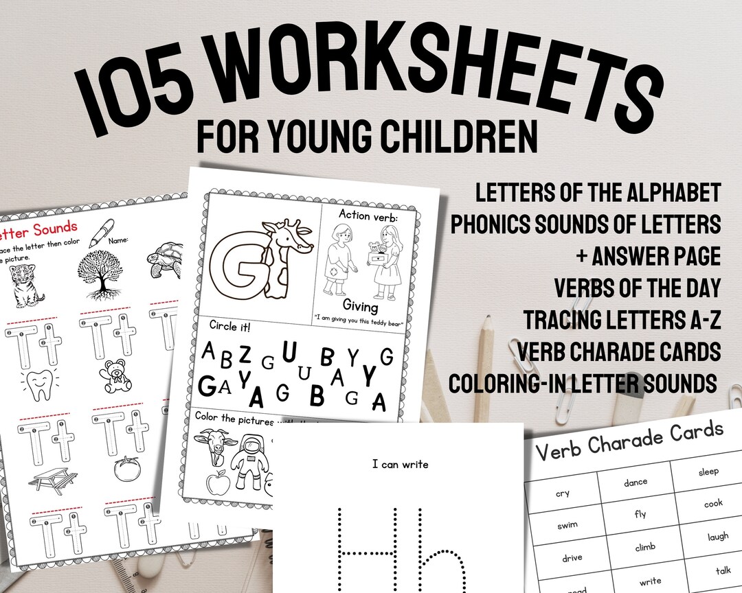 105 Printable Worksheets, Kids Printables, Preschool Printables, Games ...