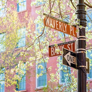 New York Photography, New York Print, New York City Photo, New York Gift, Greenwich Village, Bank St., Urban Detail, Wall Art, Office Decor