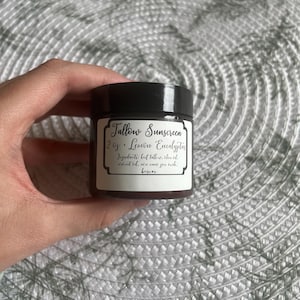 All-Natural Beef Tallow Suncreen