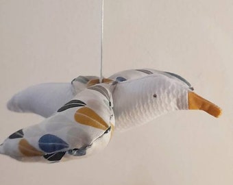 Seagulls baby Mobile, crib mobile, baby mobile, crib mobile seagulls, baby bird mobile, nursery mobile sea, ocean mobile, mobile baby