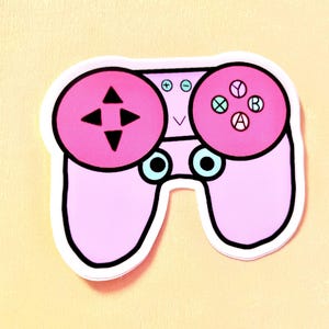 Gaming Controller Art Sticker Laptop sticker Phone decal Console decal with Style!