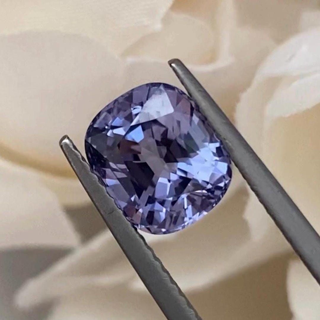 3.21 Ct. Natural Cobalt Blue-purplish Spinel, Natural Gemstone ...