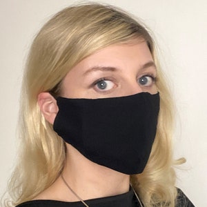 Free Shipping: Face Mask with Filter Pocket, Stretch Breathe-able Material