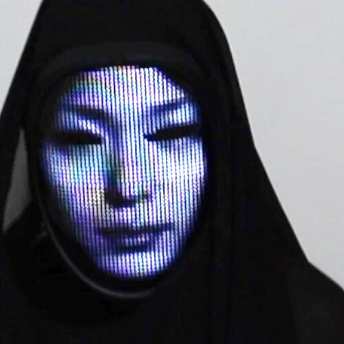 Lumen Couture LED Face Changing Mask (Shining Mask)