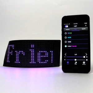 Paper-Thin LED Matrix: DIY Tech Component for Wearables image 3