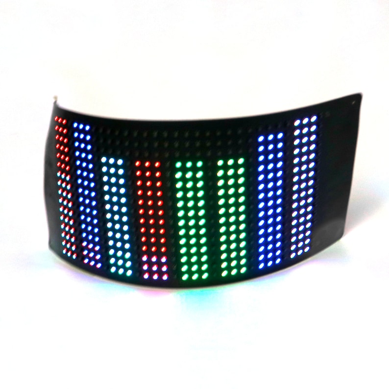 Paper-Thin LED Matrix: DIY Tech Component for Wearables image 2