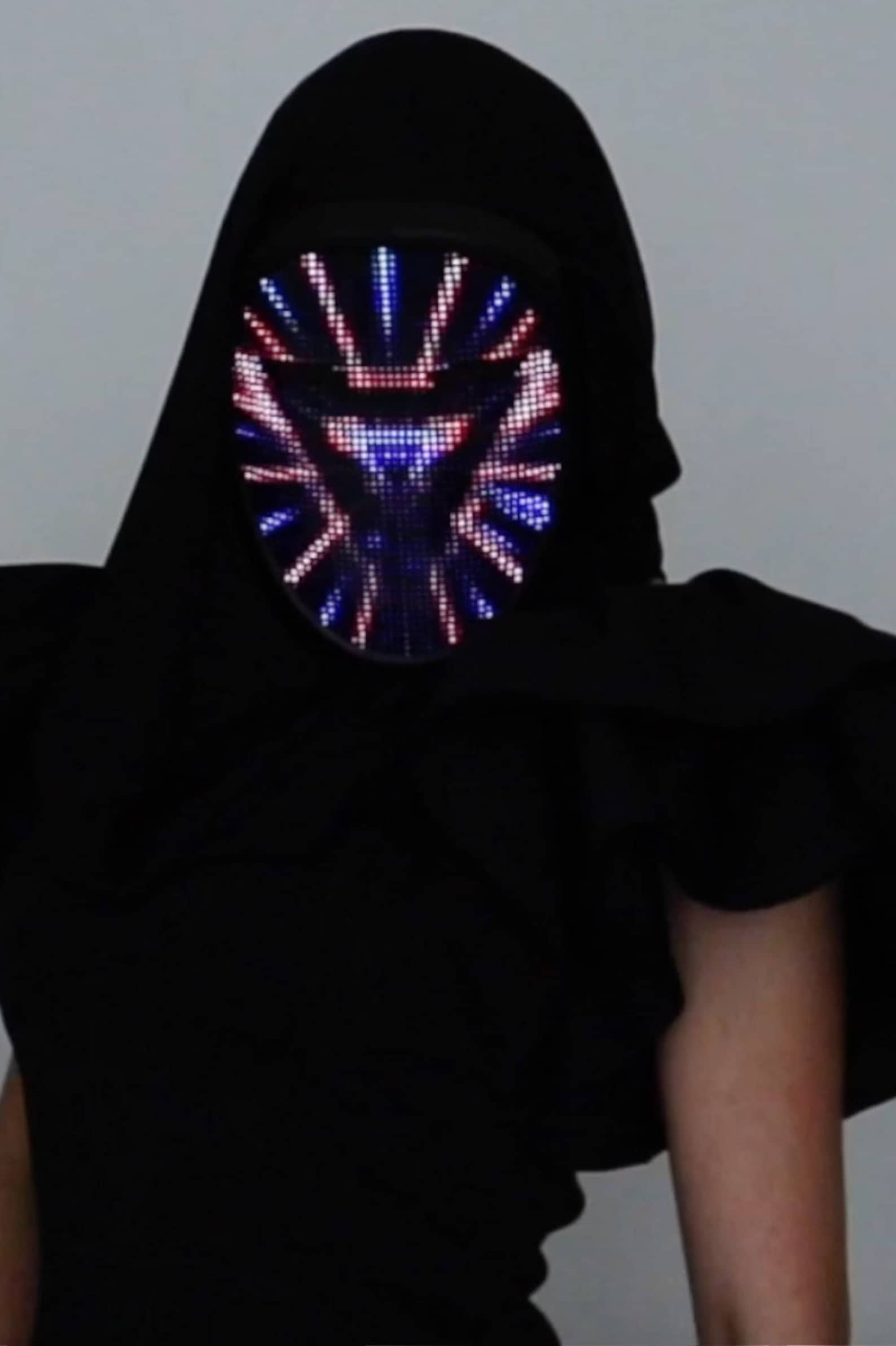 Lumen Couture LED Face Changing Mask Shining Mask Etsy