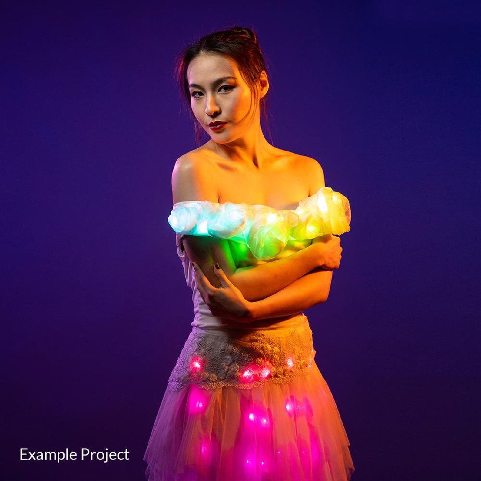 DIY LED Kit - strand flexibility demo