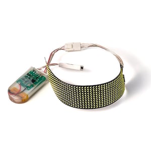 Paper-Thin LED Matrix: DIY Tech Component for Wearables image 9