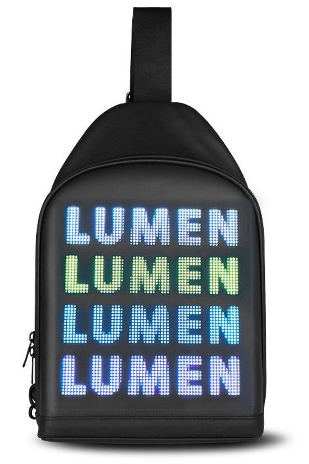 Customizable LED Matrix Shoulder Bag - Etsy