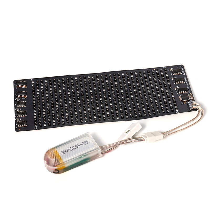 Paperthin LED Matrix DIY Tech Component for Wearables Etsy UK