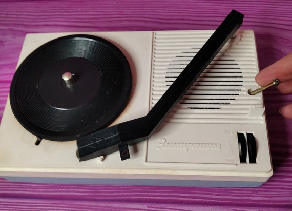 Électrophone Avialex Mini 45 - Vintage 1956 - 45 Tours - Fonctionnel Et Rare
