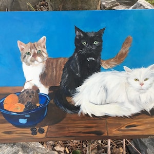 Three Pets Painting