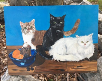 Three Pets Painting