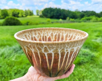 Ceramic Ramen Bowls / Noodle Bowls, Handmade Ceramic Bowl, Wheel Thrown Pottery Salad Bowl, Large Serving Bowls, Medium Bowl, Pottery Bowls