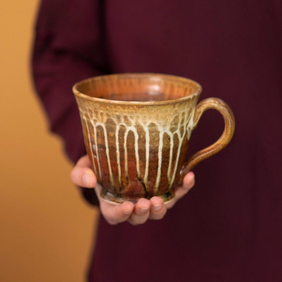 18 oz. Large Coffee Mug, Handthrown Pottery Soup Mug, Extra Large Mug, Cool Coffee Mugs, Best Selling Mugs, Gifts For Tea Lovers