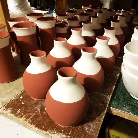 Large 18 oz. Handmade Ceramic Mug - Amber Blue - Blanket Creek Pottery
