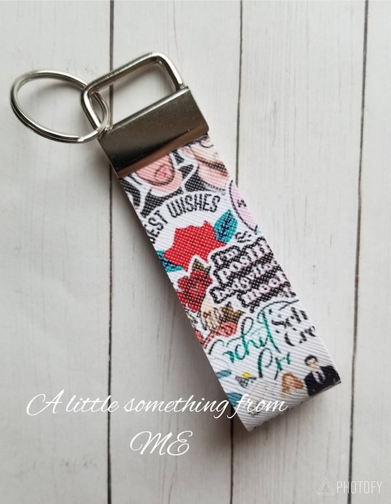 LilSomethingFromME Key Chain, Key Fob, Key Accessories, Small Gift