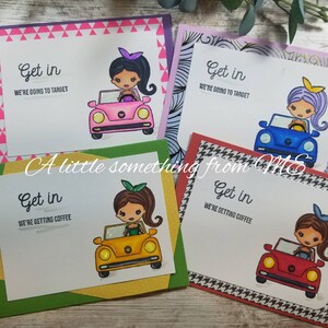 Greeting cards, blank cards, just because card, handmade cards, hand stamped card
