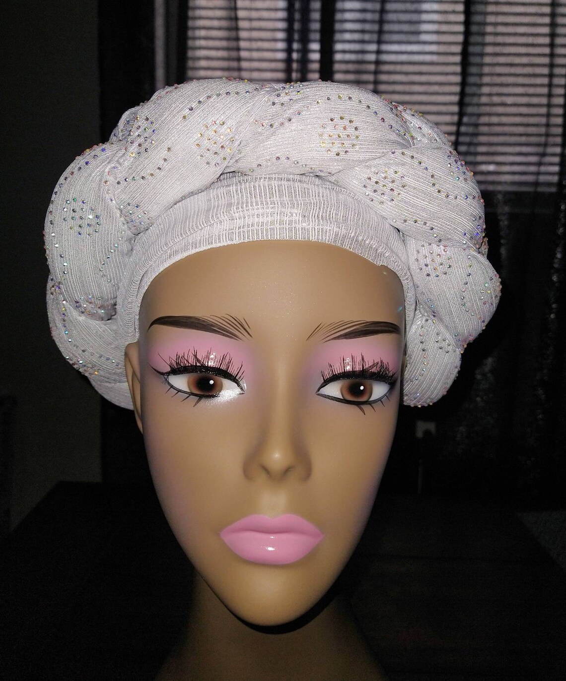 Rhinestone Turbans Etsy