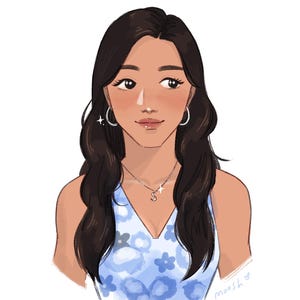 Portrait croquis numérique personnalisé avec couleur, joli cadeau d'illustration (délai de traitement de 48 heures)